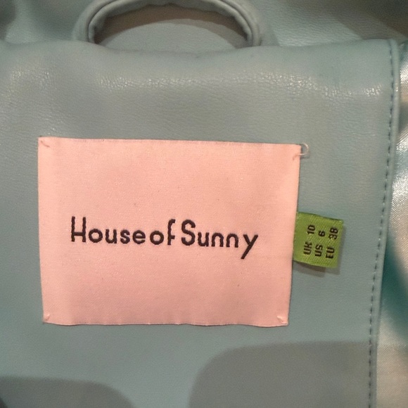 House of Sunny Light Blue Jacket - Picture 2 of 3